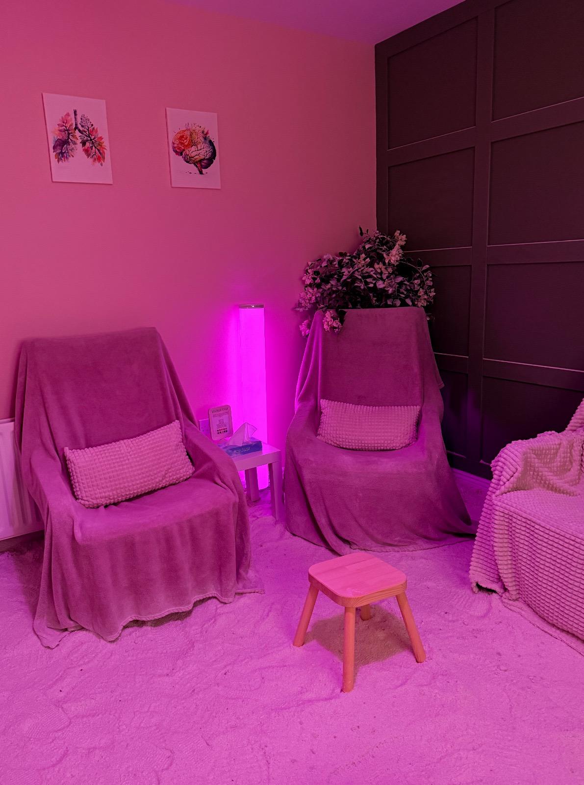 Salt room interior