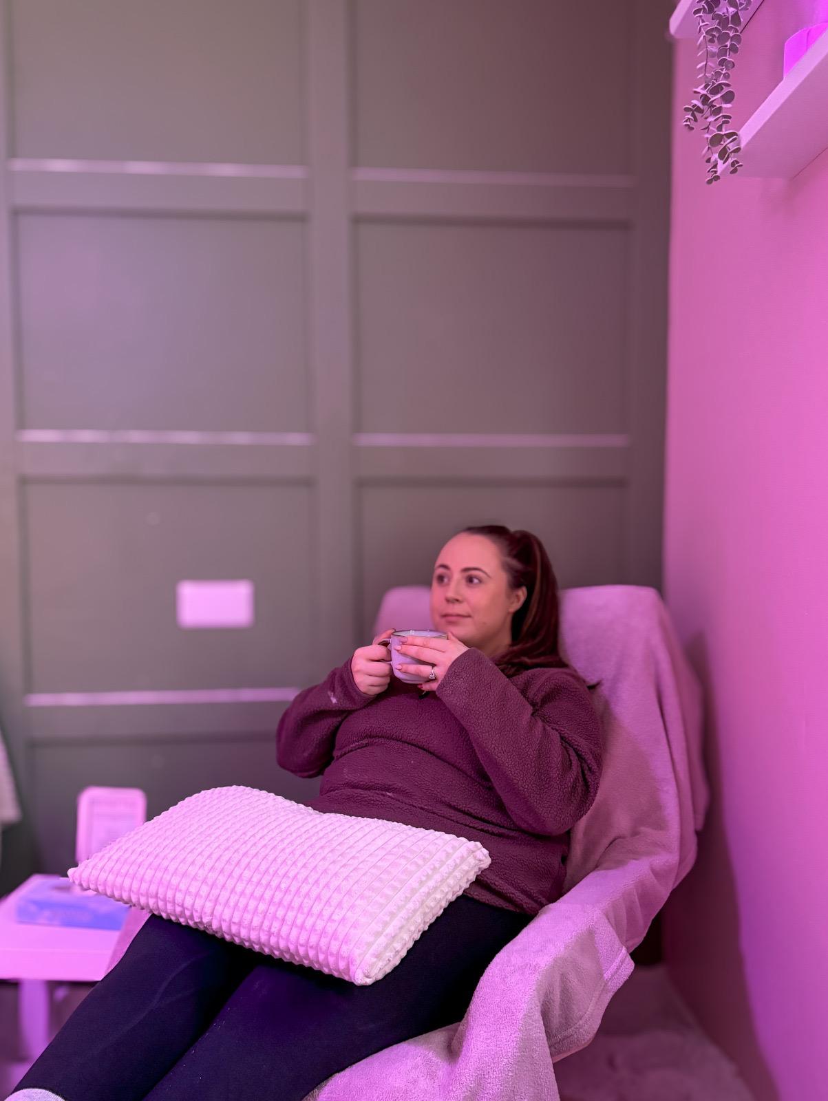 Salt room interior