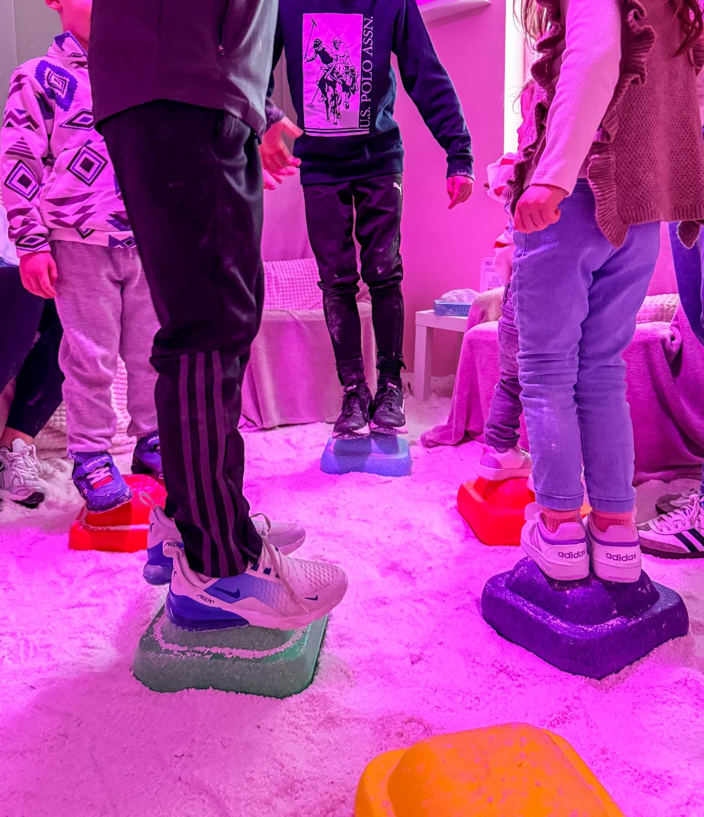 Salt room interior