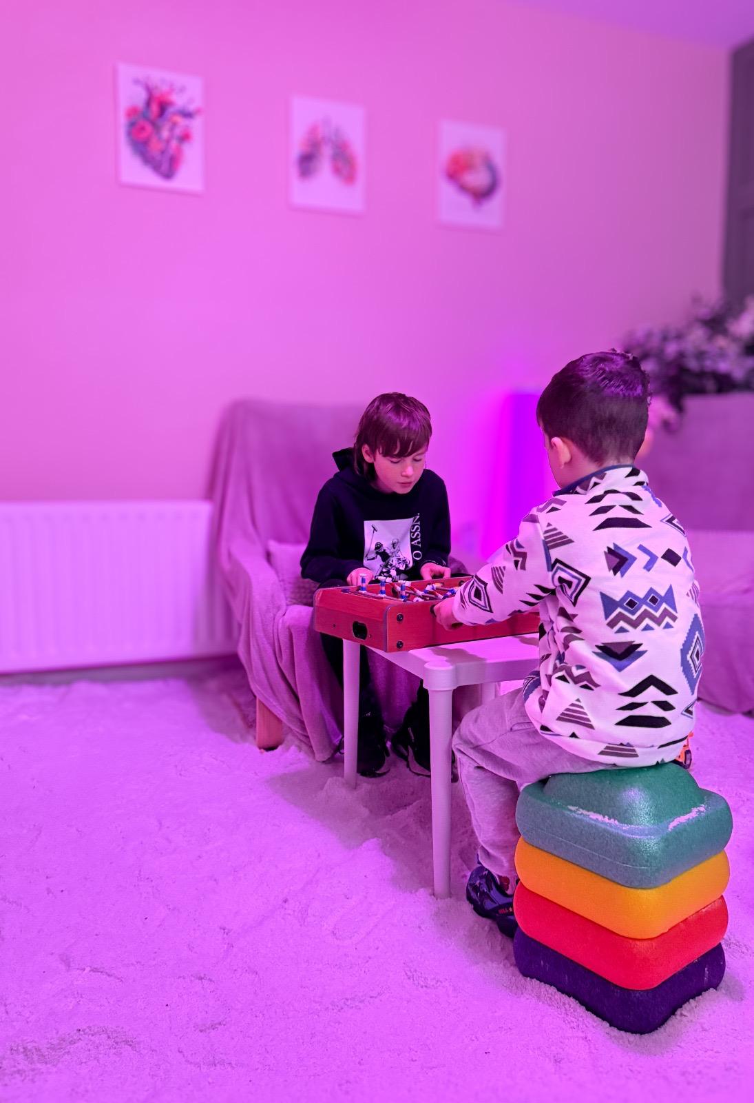 Salt room interior