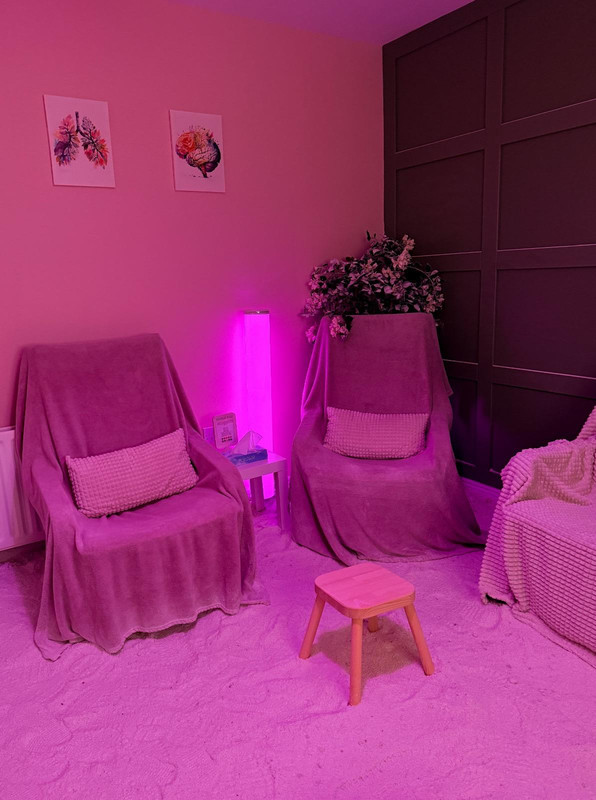 Salt room interior