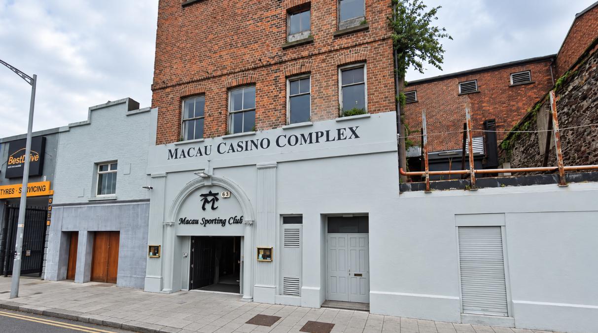 Macau Sporting Club, 16 Saint Patrick's Street, Cork City